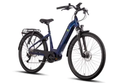 Quantum Sport Wave 10 Gang Bafang Mittelmotor Nightblue glanz