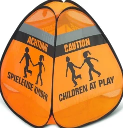 reer 3D-Straßenwarnschild - Spielende Kinder