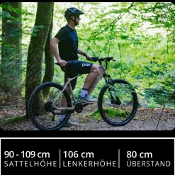 Remington XR01 E Bike Mountainbike 29 Zoll Pedelec 10 Gänge 550 Wh Akku Fahrrad Hardtail MTB