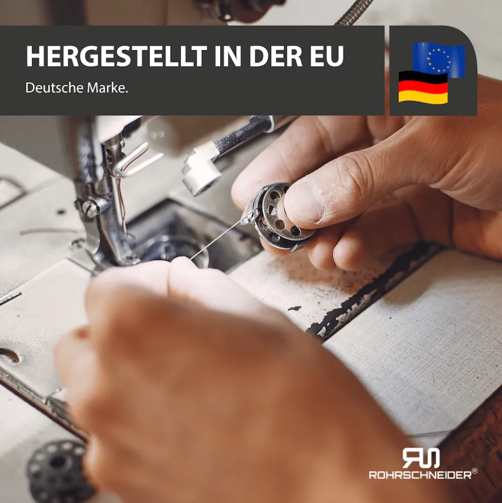 Rohrschneider Tierkissen Gr.3 Posterstoff Türkis + faltbarer Reisenapf