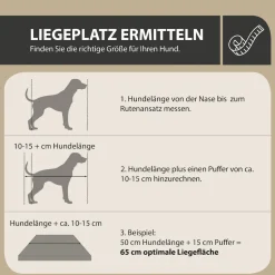 Rohrschneider Tierkissen Gr. 2 Polsterstoff Türkis + faltbarer Reisenapf