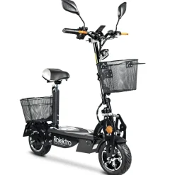 Rolektro, E-Joy Elektro-Scooter 20 Lithium, Schwarz, 36V-20AH Akku, 500 Watt