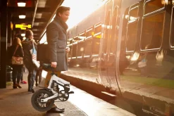 SachsenRAD E-Faltrad F12 Klapprad Ebike Elektrofahrrad Titansilber 16 Zoll