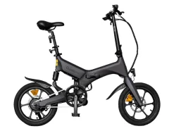 SachsenRAD E-Faltrad F12 Klapprad Ebike Elektrofahrrad Titansilber 16 Zoll