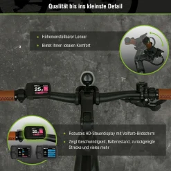 SachsenRAD E-SUV S8 Centro E-Bike für Stadt, Trekking, Gelände, hohe Reichweite
