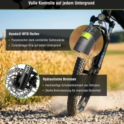 SachsenRAD E-Trekking Bike R8R Flex III für On- und Offroad schwarz