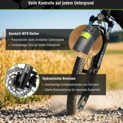 SachsenRAD E-Trekking Bike R8R Flex III für On- und Offroad schwarz