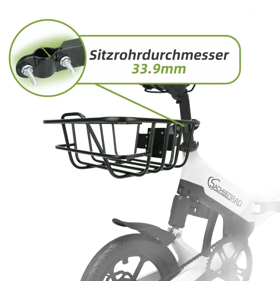 SachsenRAD Fahrradkorb F Pro für SachsenRAD F11 F12