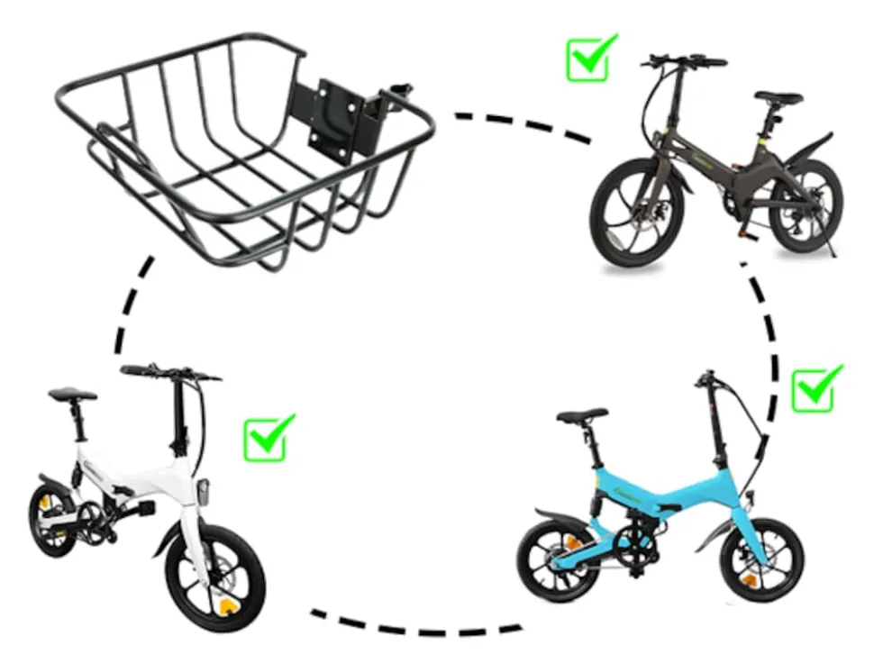 SachsenRAD Fahrradkorb F Pro für SachsenRAD F11 F12