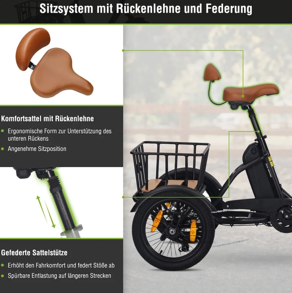 SachsenRAD T6S Comfort Air mit Alarmanlage