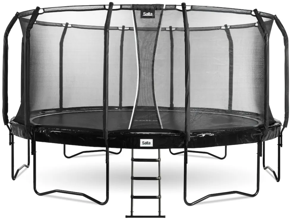 SALTA First Class Trampoline Ø ca. 251 cm rund schwarz - versch. Ausführungen