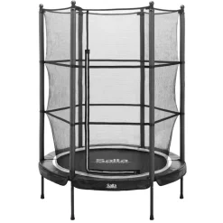 Salta Junior Trampoline für In- und Outdoor - rund - Ø140cm - Schutzrand Schwarz