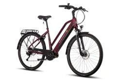SAXONETTE Deluxe Sport Lady Gang Trekking E-Bike Scheibenbremsen