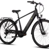 SAXONETTE Deluxe Sport Man 9 Gang Trekking E-Bike Scheibenbremsen