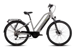 SAXONETTE Premium Sport E-Trekkingbike UNISEX 10 Gang Federgabel, Mittelmotor