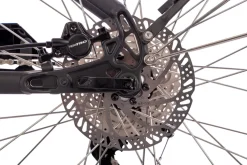SAXONETTE Premium Sport E-Trekkingbike 10 Gang Scheibenbremse Federgabel Mittelmotor silber matt