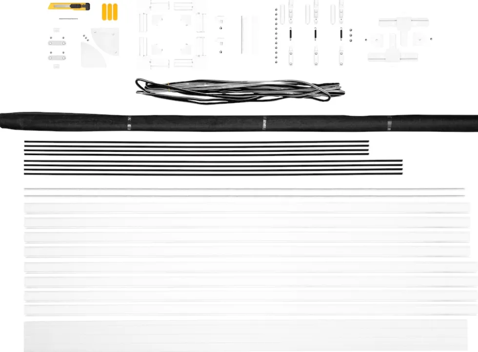 Schellenberg Fliegengittertür Premium, 100 x 215 cm, weiß
