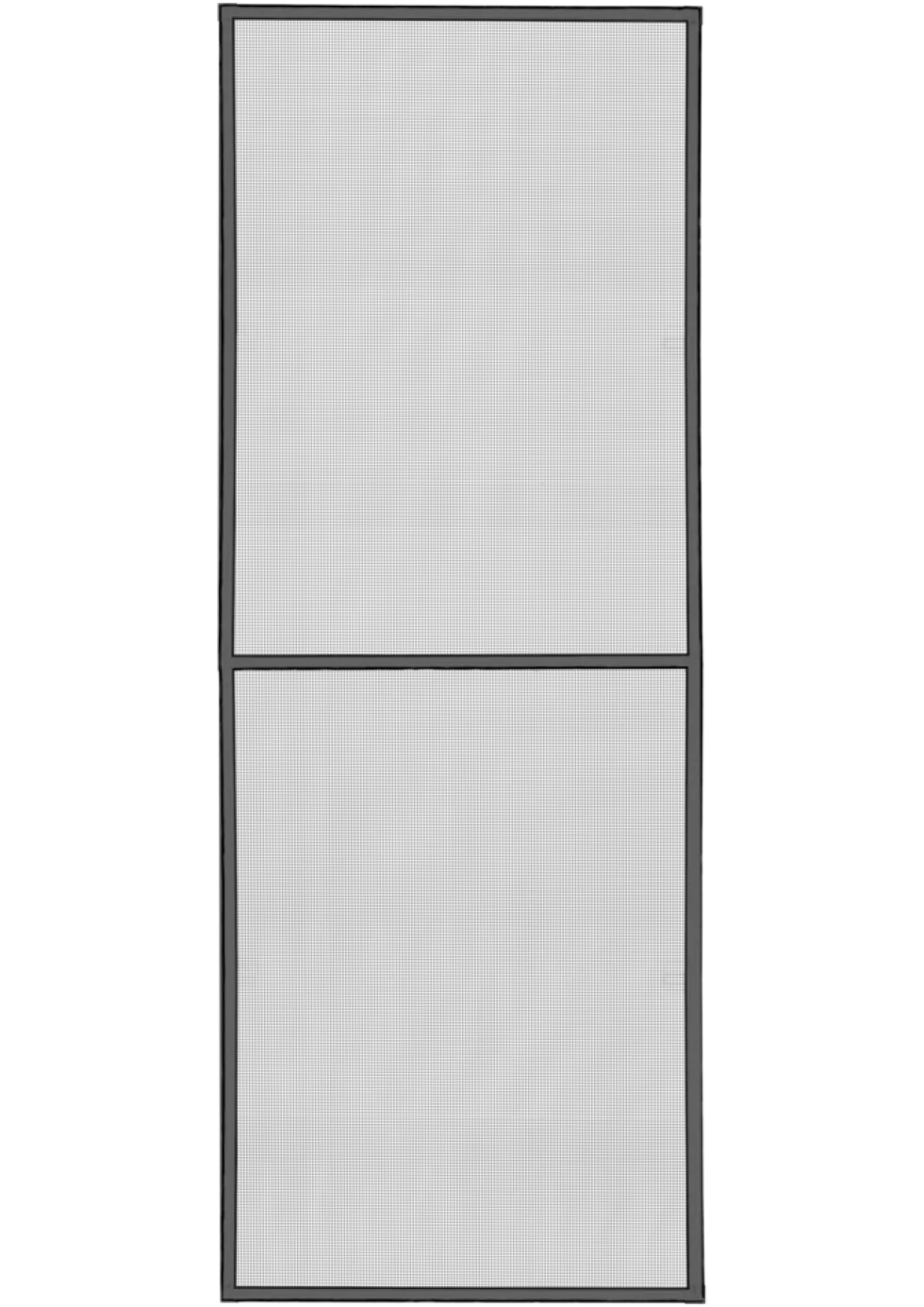 Schellenberg Fliegengitter für bodentiefe Fenster Premium, anthrazit, 120 x 240 cm