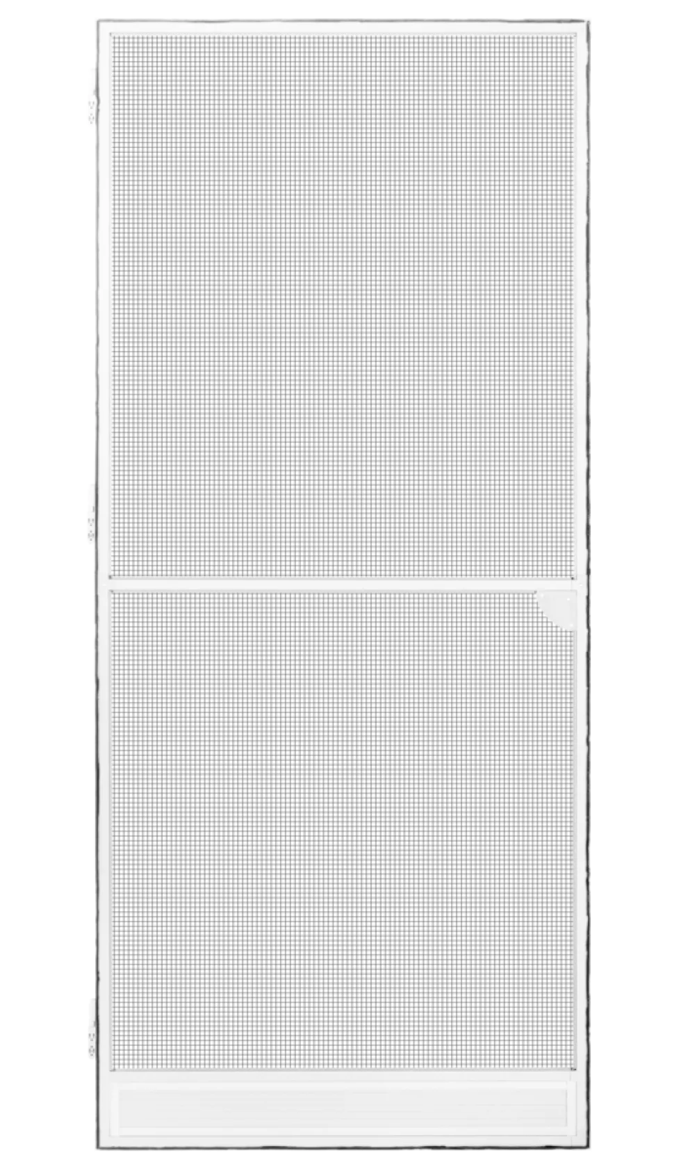 Schellenberg Fliegengittertür Premium, 120 x 240 cm, weiß