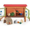 Schleich 72160 - Tierfiguren Farm World - Picknick mit kleinen Haustieren