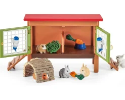 Schleich 72160 - Tierfiguren Farm World - Picknick mit kleinen Haustieren