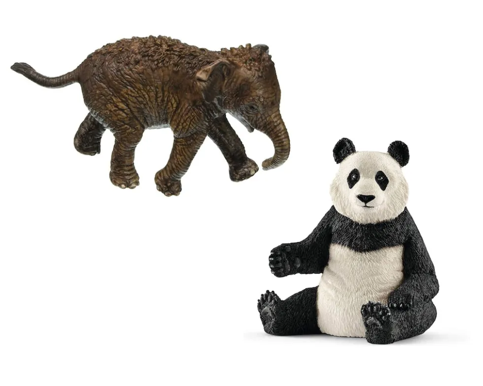 Schleich - Tierfiguren - wilde Tiere der Welt 11-teilig Set Spielzeug Figuren Tierfiguren