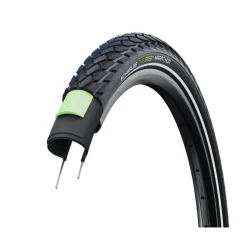 Schwalbe Green Marathon Fahrradreifen 28 20 Zoll Fahrraddecke Fahrradmantel Citybike Trekkingbike Drahtreifen Reflexstreifen Straßenprofil