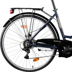 Scrapper Railway Hollandrad Damenfahrrad 28 Zoll Fahrrad Damen 155 - 170 cm Cityrad 18 Gänge retro Holland Rad