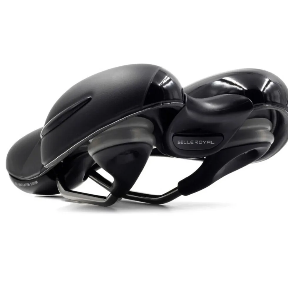 Selle Royal Fahrrad-Sattel Respiro Moderate Unisex - Stracciatella