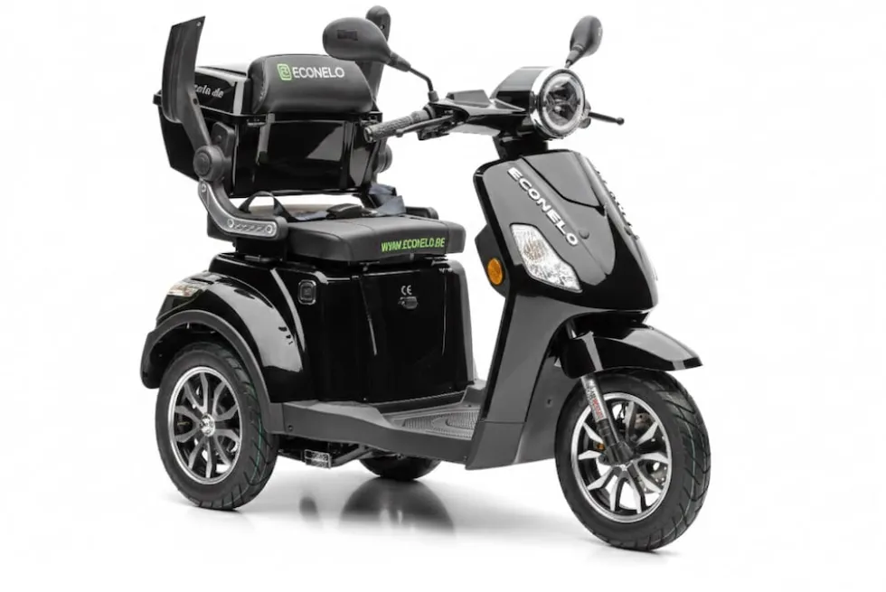 Seniorenmobil P1000, Lithium-Akku, 25 km/h, 1000 Watt, Schwarz