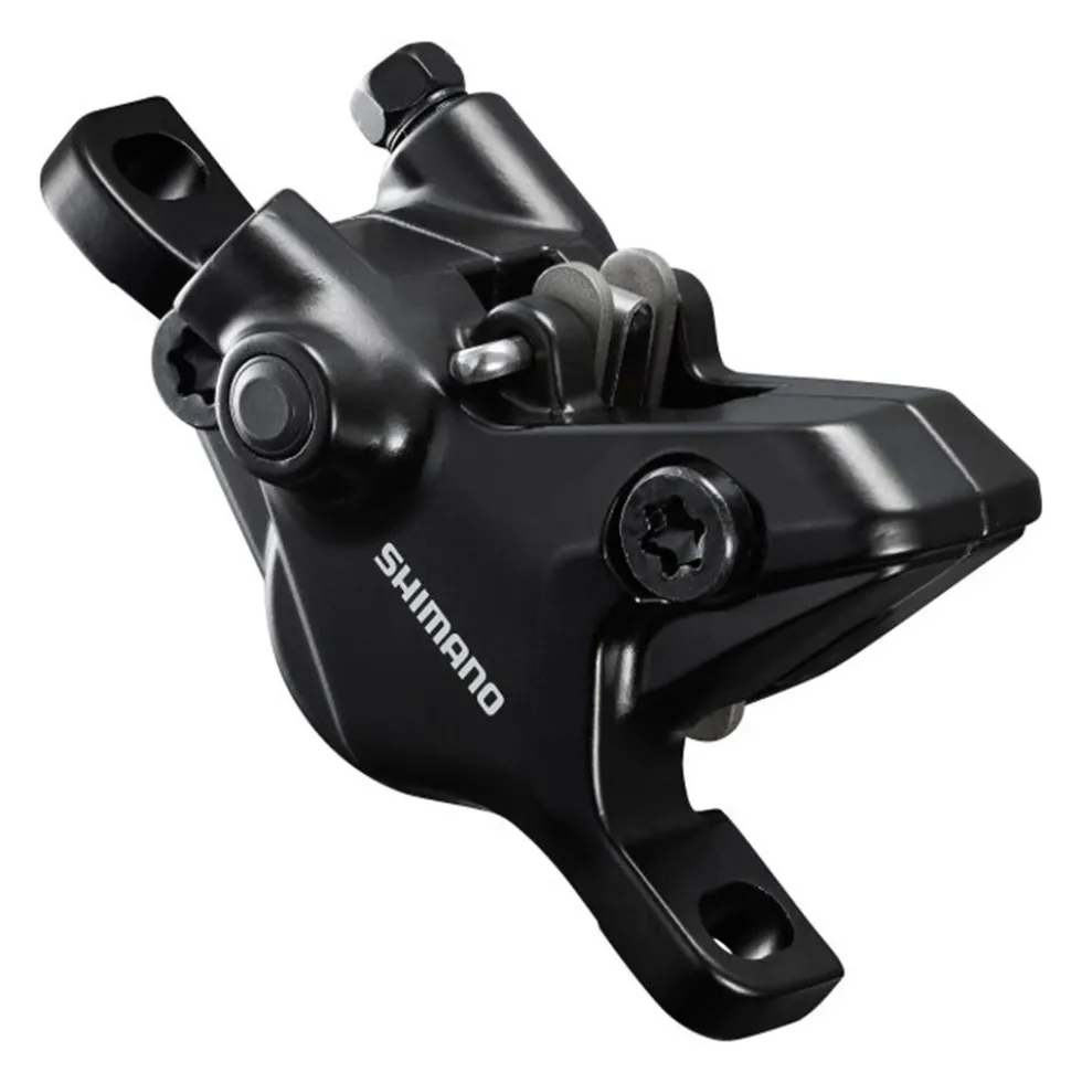 Shimano MT410 Bremssattel für Scheibenbremse Fahrrad hydraulische Fahrradbremse mit 2 Bremskolben Hydraulikbremsen vorne oder hinten