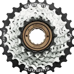 Shimano Tourney MF-TZ510 Kassette 7-fach 14 - 28 Zähne Schraubkranz Ritzelpaket Schaltkassette Freilauf MTB Mountainbike Trekking Bike