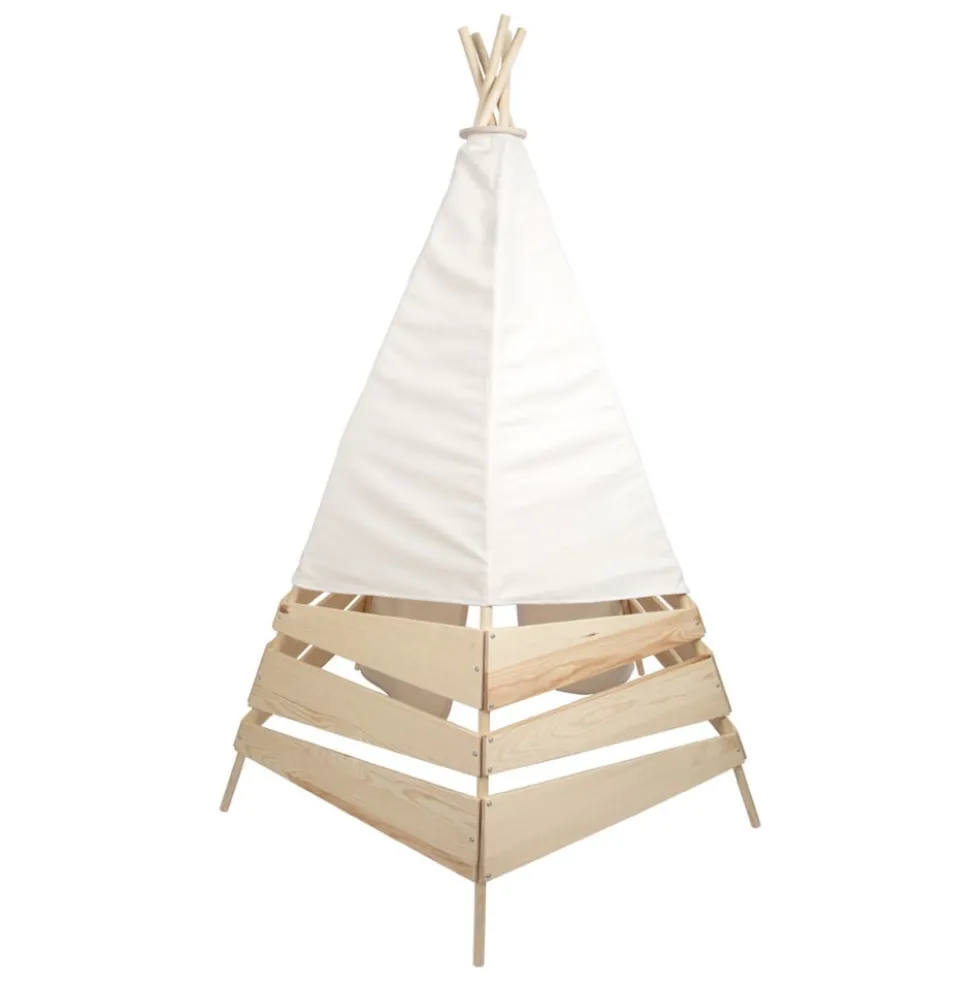 Small Foot Outdoor Zelt Tipi 12405 weiß Outdoor-Spielzeug