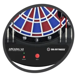 SMARTNESS ELEKTRONIK DARTBOARD ARCADIA 4.0, 2-LOCH ABSTAND