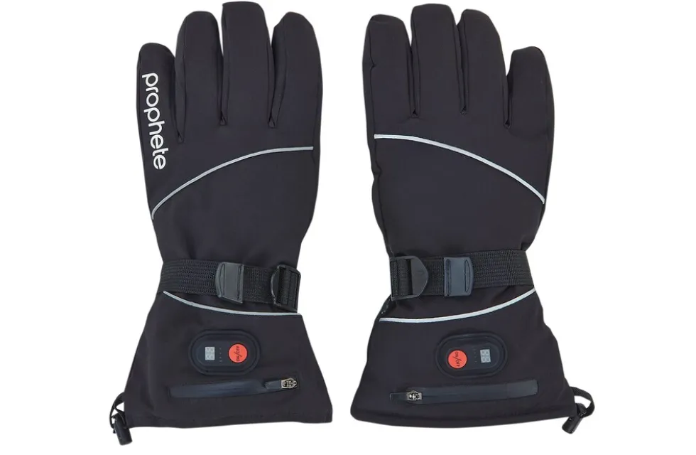 Smart Winterhandschuhe mit Heizfunktion, Größe S/M, Fingertouchscreen, 2600 mAh, Farbe: schwarz