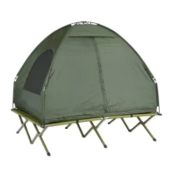 SoBuy Campingzelt für 2 Personen Grün 193x145x185cm Funktional