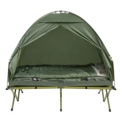 SoBuy Campingzelt für 2 Personen Grün 193x145x185cm Funktional