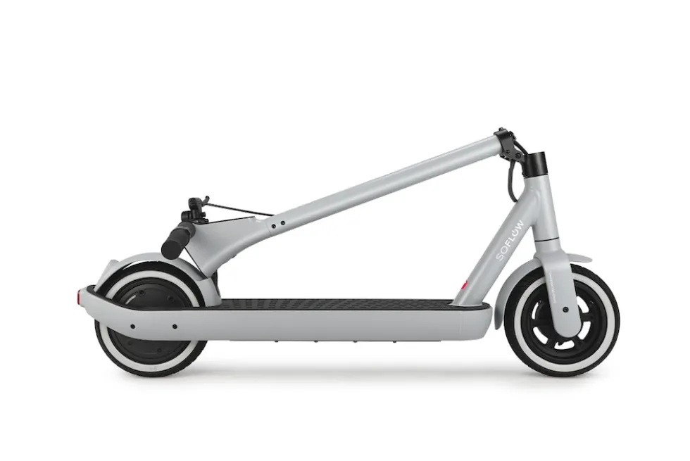 SoFlow - SO ONE E-Scooter 5,2 Ah, Silvergrey, dt. Straßenzul.
