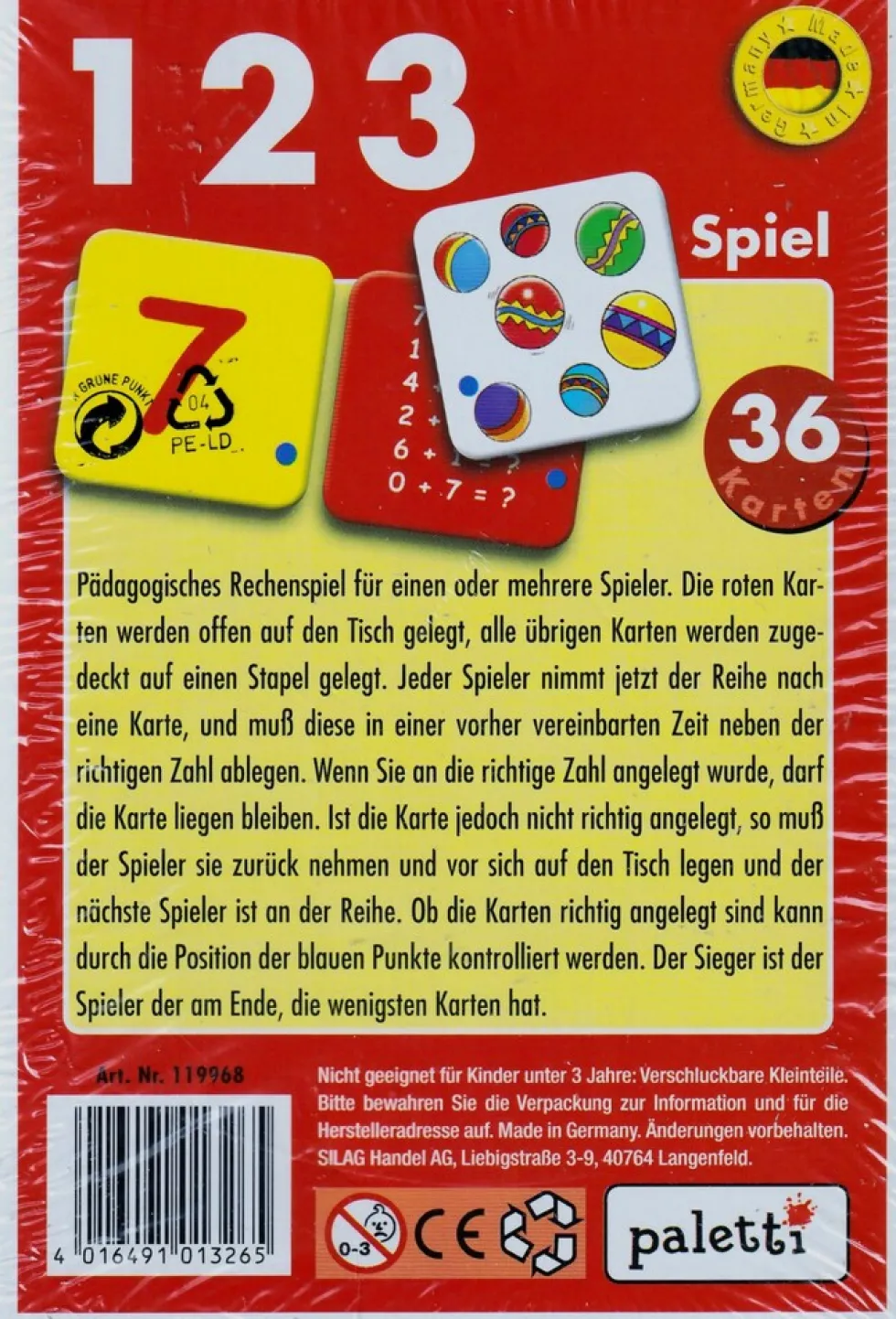 1 2 3 Spiel