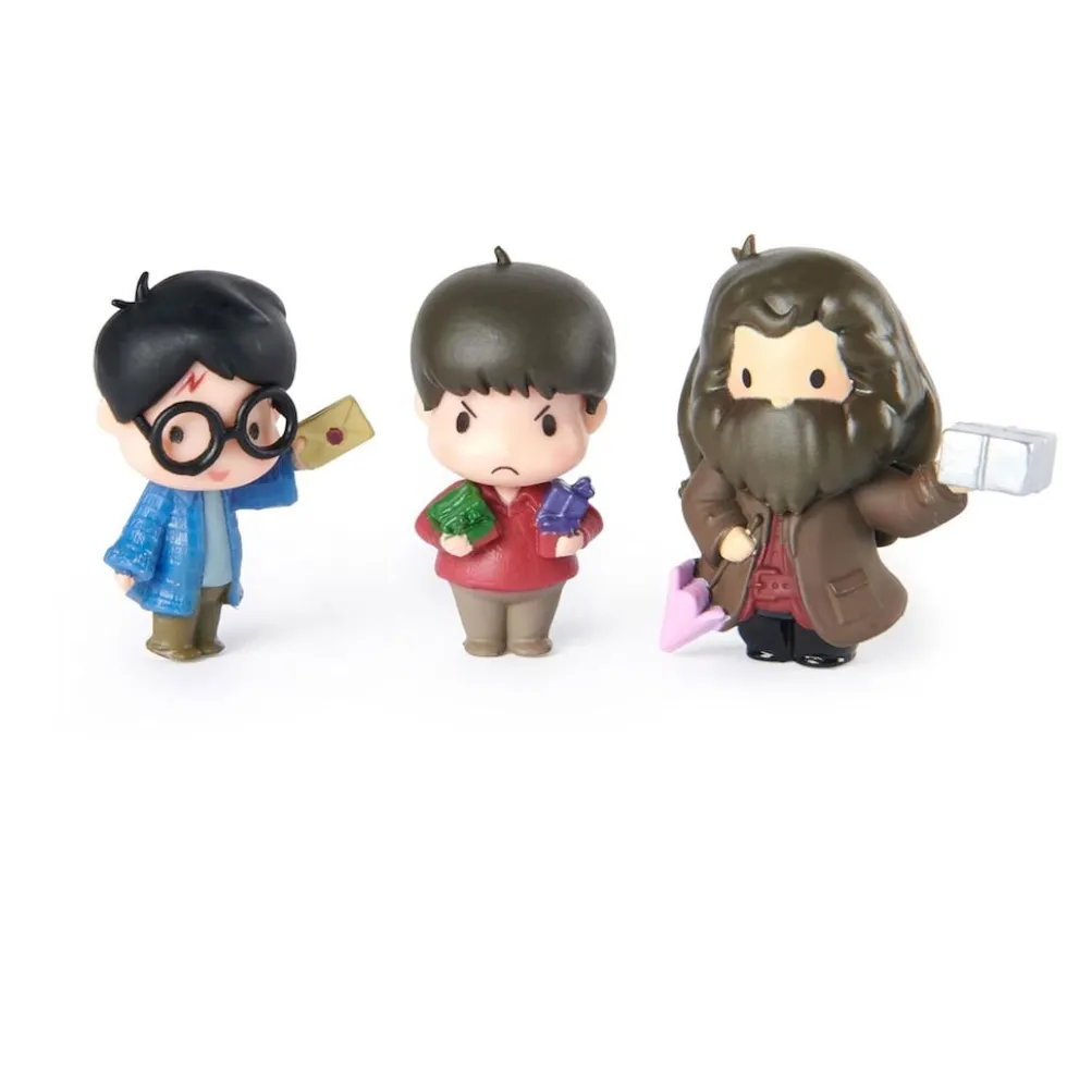 Spin Master 6067402 (20142726) - Wizarding World - Harry Potter - Micro Magical Moments - Mini-Sammelfiguren-Spielset, 3er Pack