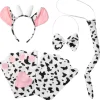 tectake® Accessoires-Set Kuh