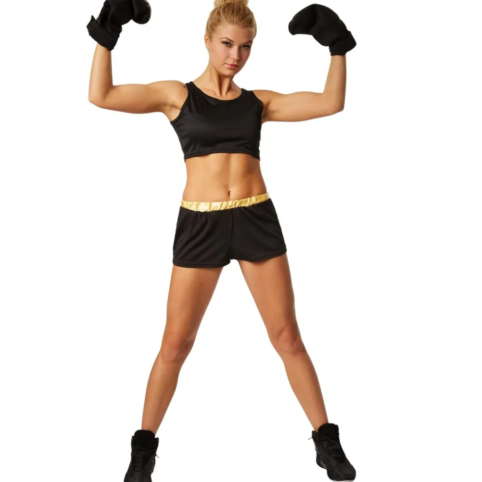 tectake® Frauenkostüm Boxerin