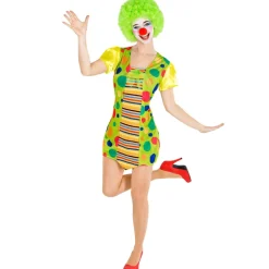 tectake® Frauenkostüm Clown Jekaterina