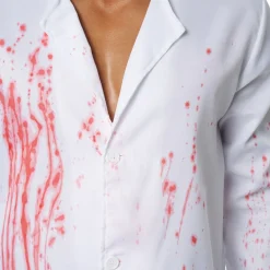 tectake® Herrenkostüm Gruseliger Zombie Doktor
