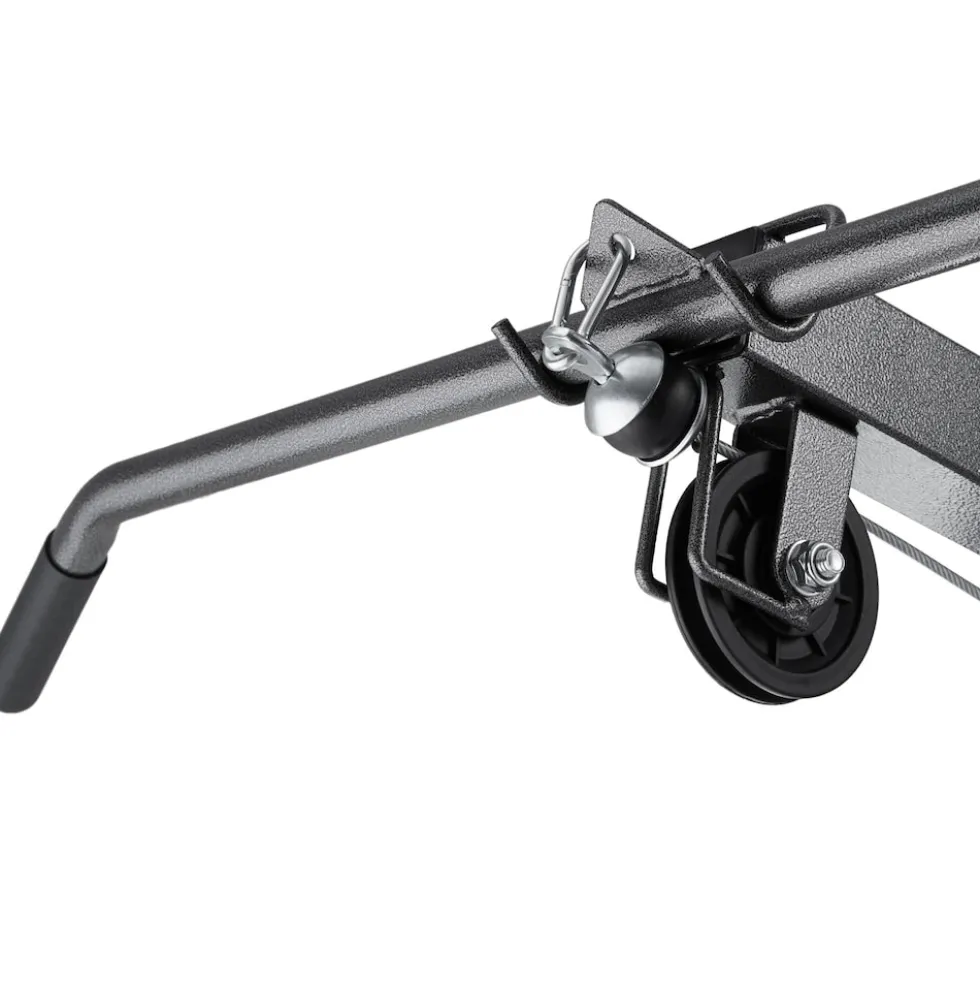 tectake® Kraftstation, mit Butterfly-, Beinstrecker- und höhenverstellbarem Butterflymodul, gepolstert mit Kunstlederbezug, 160 x 98 x 203 cm