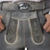 tectake® Lederhose Joshua