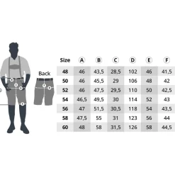 tectake® Lederhose Joshua