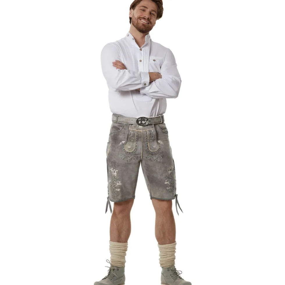 tectake® Lederhose Marlon