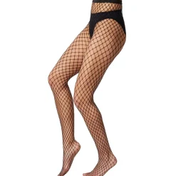 tectake® Netzstrumpfhose mit mittleren Maschen