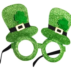 tectake® St. Patrick’s Day Spaßbrille mit Zylindern